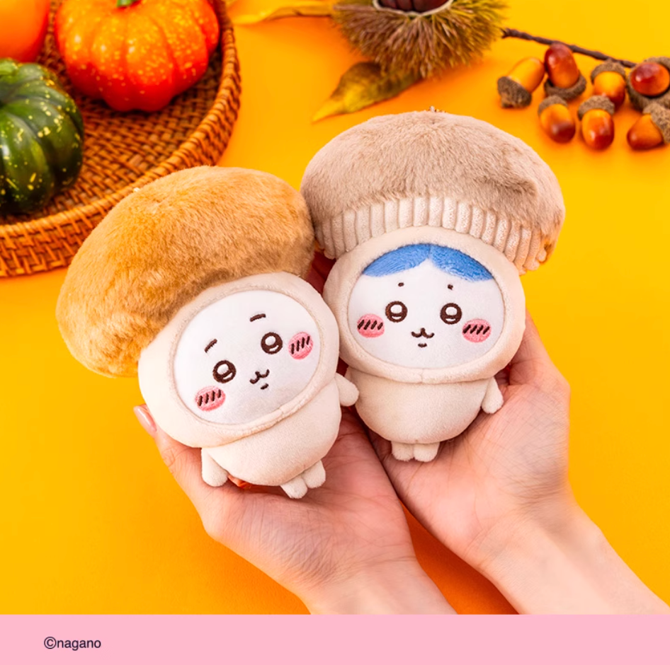 Chiikawa Mushroom Plush Doll