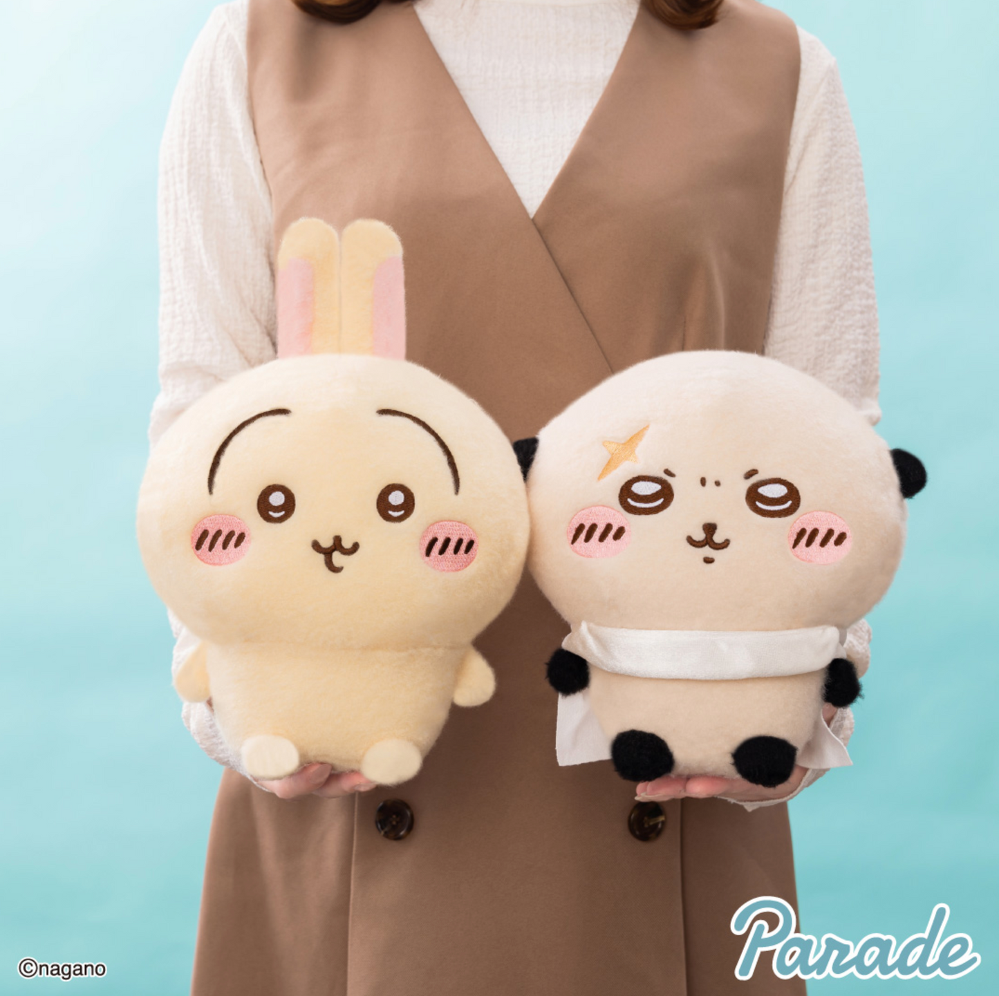 NEW! Chiikawa Fluffy Plush Doll (big size)