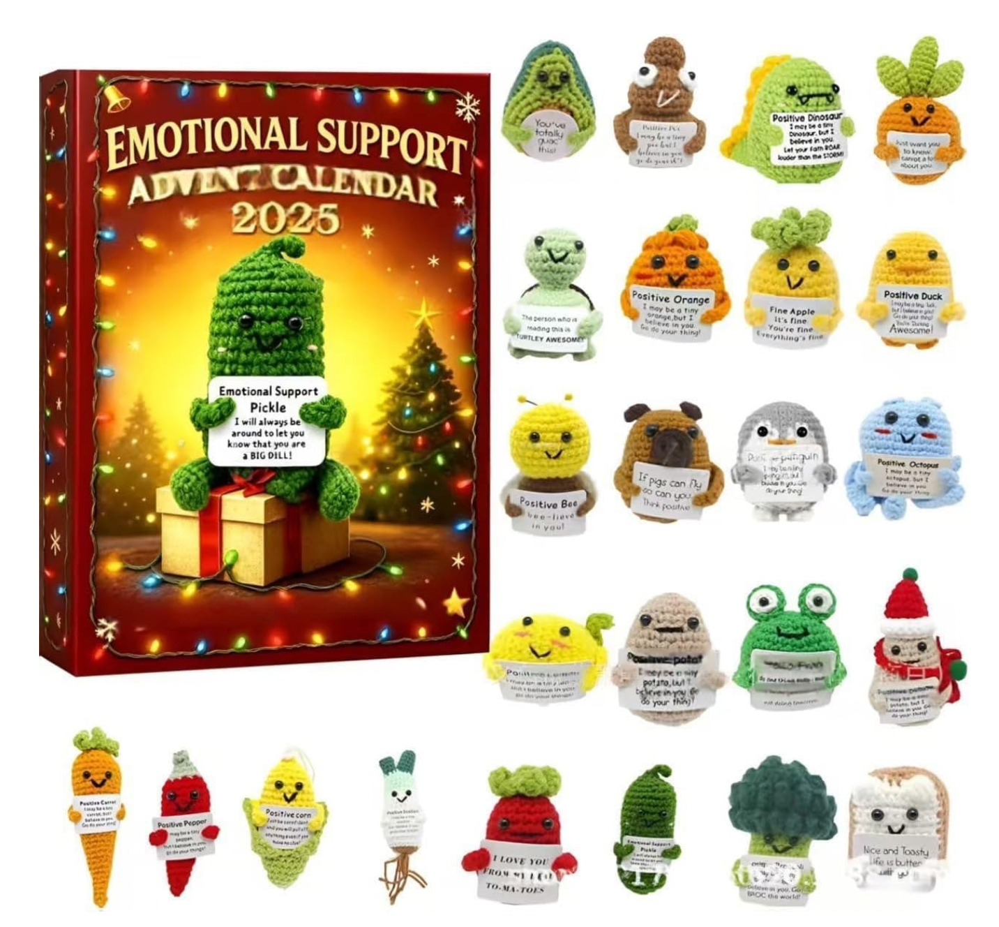 Advent Calendar 2025 - Emotional Support with 24 Unique Emotional Support Tools