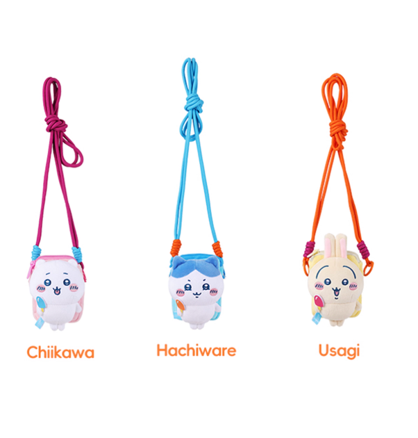 Chiikawa Phone Case + Bag + Plush doll (Miniso)