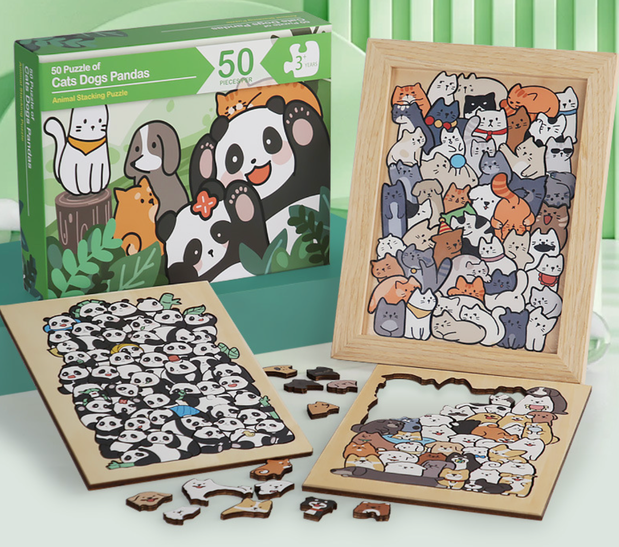 Jigsaw Puzzle - Cat / Dog