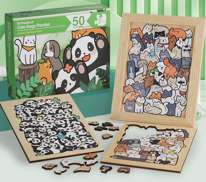 Jigsaw Puzzle - Cat / Dog