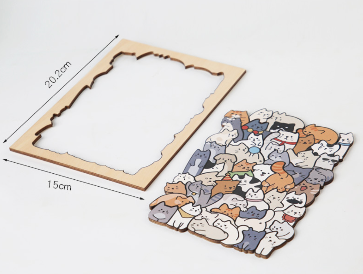 Jigsaw Puzzle - Cat / Dog