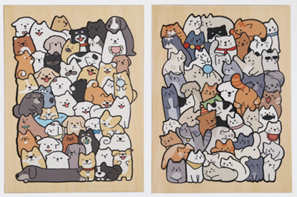 Jigsaw Puzzle - Cat / Dog
