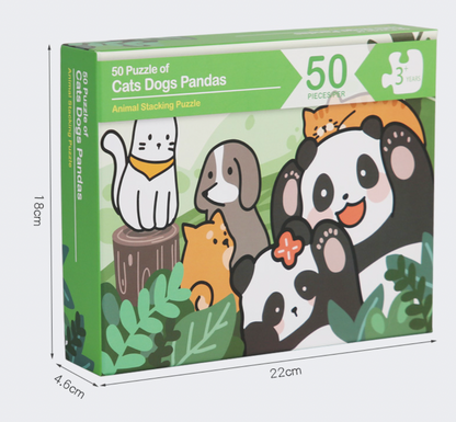 Jigsaw Puzzle - Cat / Dog