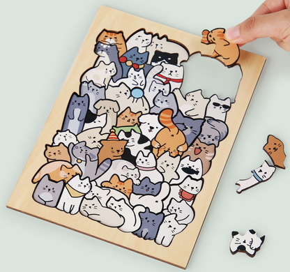 Jigsaw Puzzle - Cat / Dog
