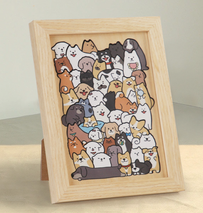 Jigsaw Puzzle - Cat / Dog
