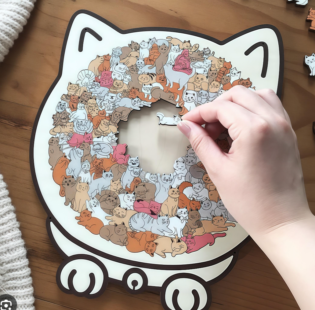 Animal Puzzle - Cat