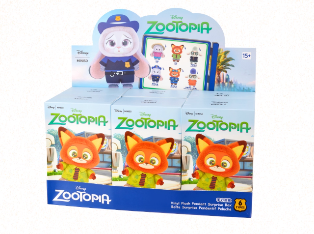 Zootopia - Plush Doll Blind Box (miniso)