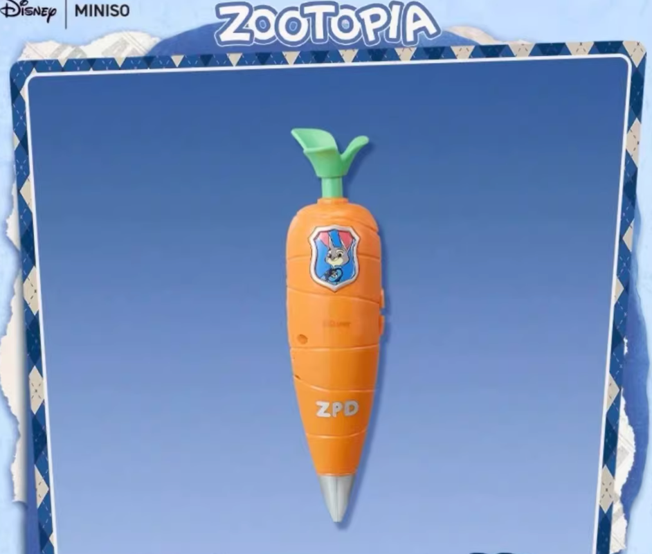 Zootopia - Carrot Recorder Pen (Miniso Official)