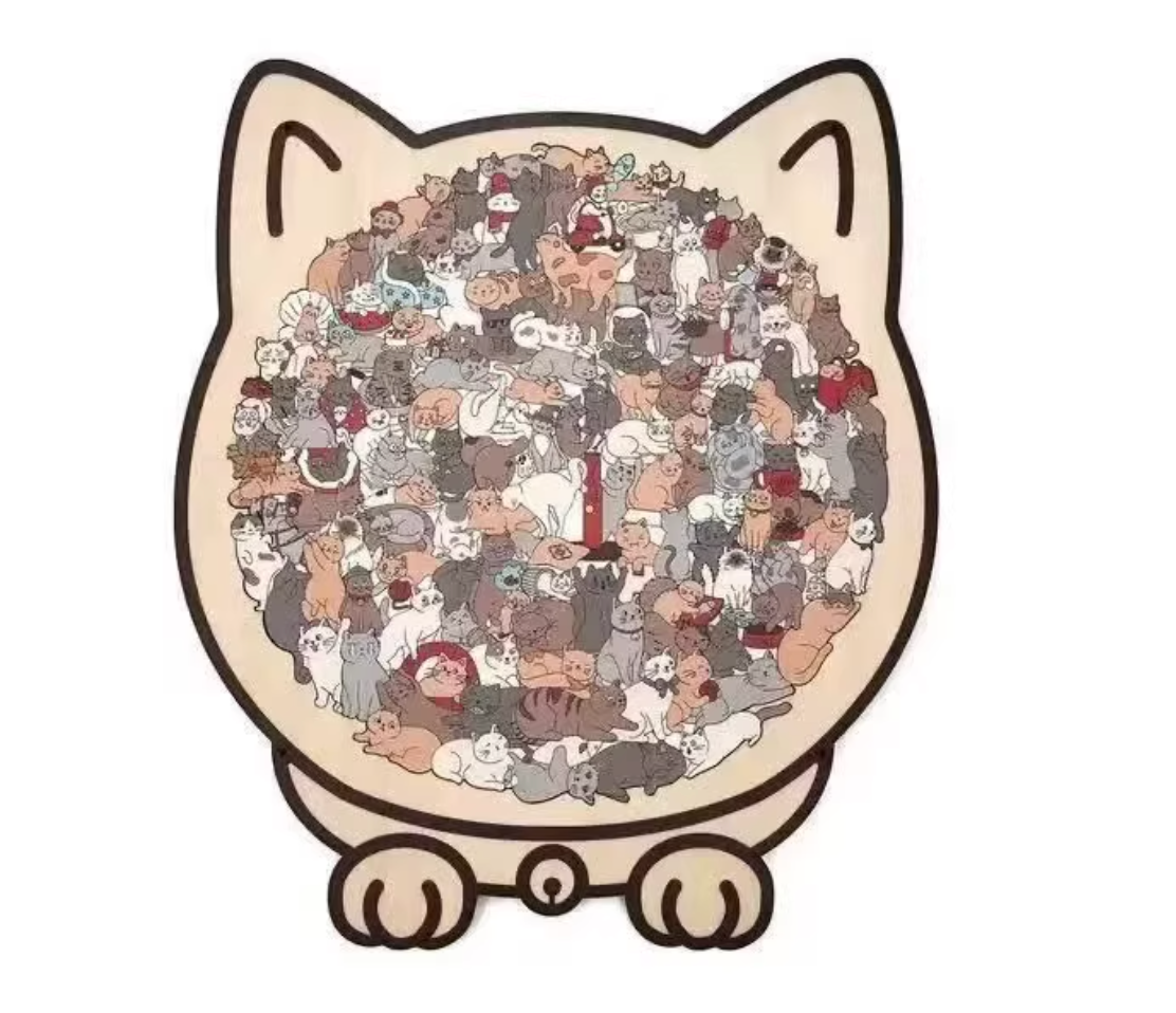 Animal Puzzle - Cat