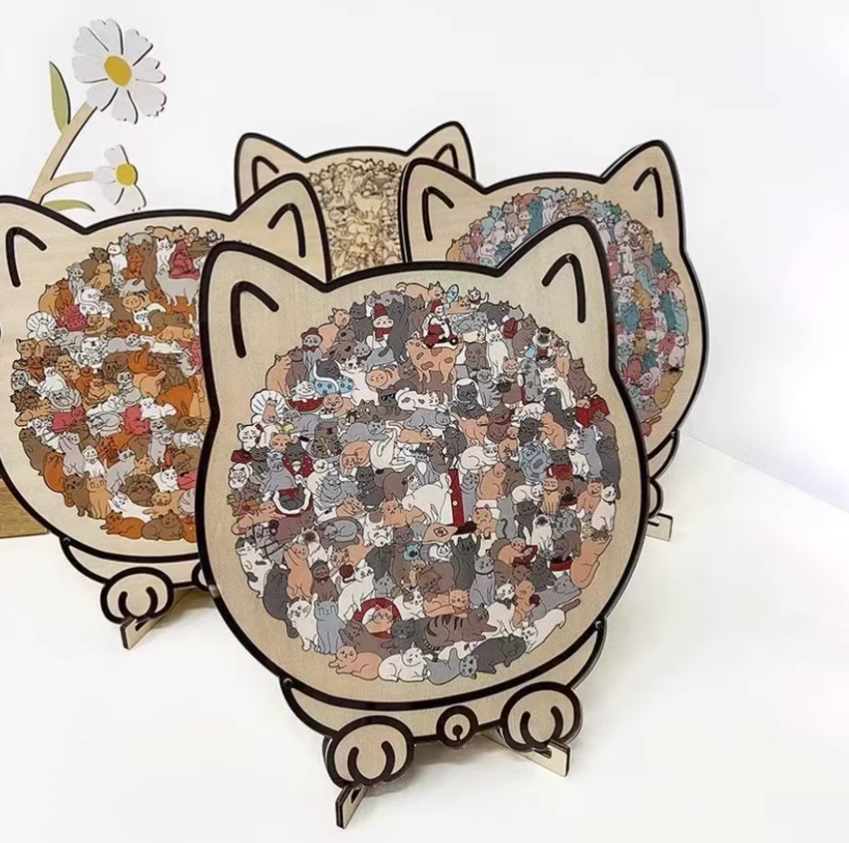 Animal Puzzle - Cat