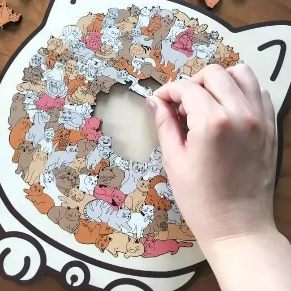 Animal Puzzle - Cat