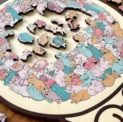 Animal Puzzle - Cat
