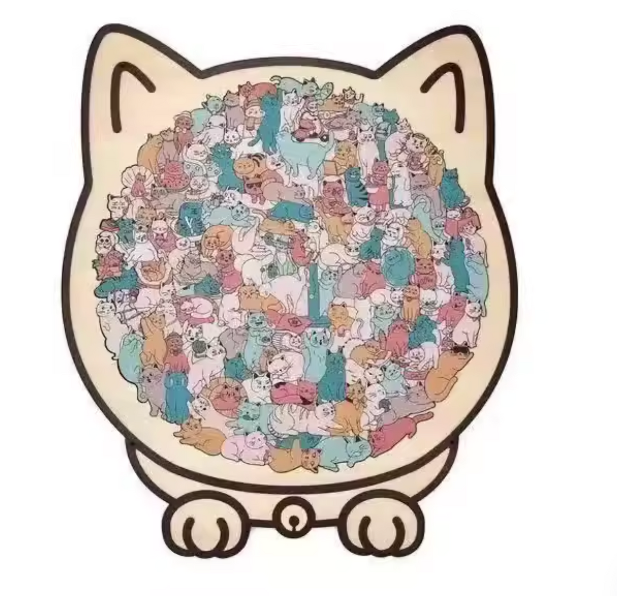 Animal Puzzle - Cat