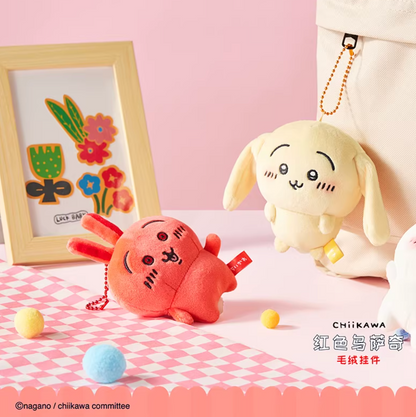 Chiikawa Red Usagi Plush Doll (Limited)