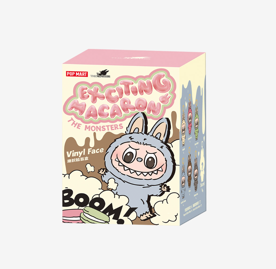 LABUBU 1.0 - THE MONSTERS - Exciting Macaron Vinyl Face Blind Box