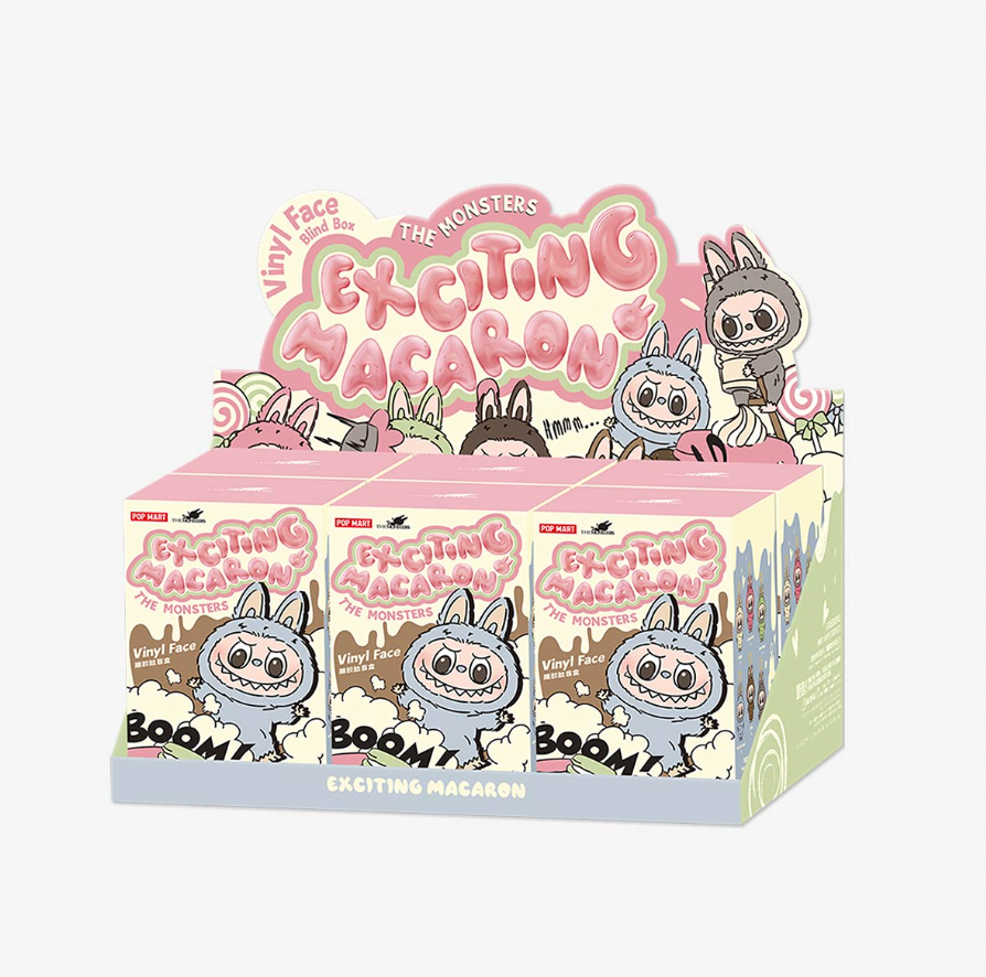LABUBU 1.0 - THE MONSTERS - Exciting Macaron Vinyl Face Blind Box