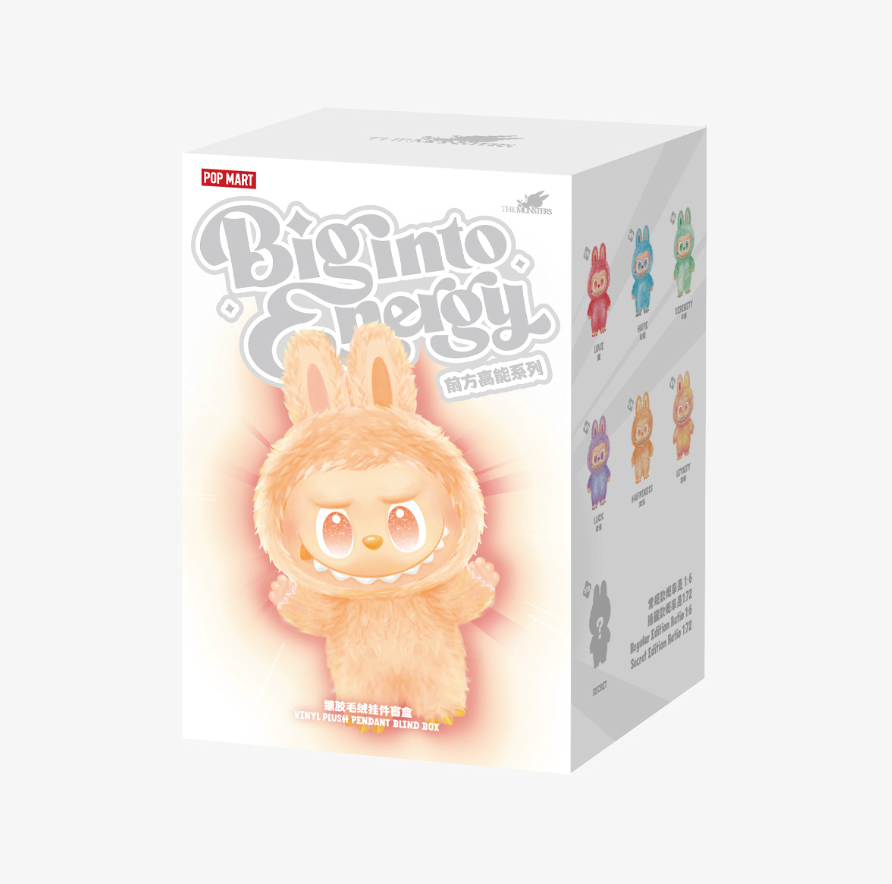 LABUBU 3.0 - THE MONSTERS Big into Energy Series-Vinyl Plush Pendant Blind Box