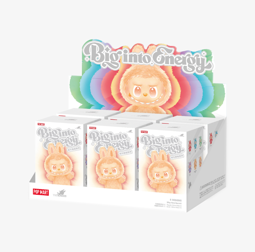 LABUBU 3.0 - THE MONSTERS Big into Energy Series-Vinyl Plush Pendant Blind Box