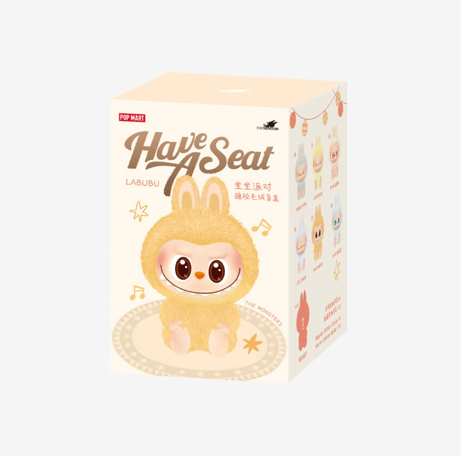 LABUBU 2.0 - THE MONSTERS Have a Seat Vinyl Plush Blind Box