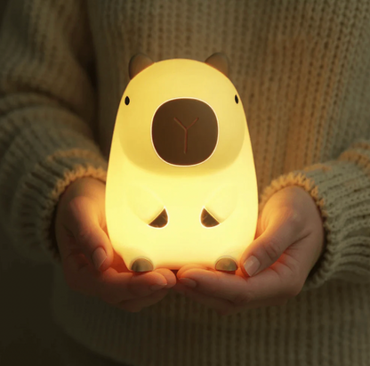 Capybara Squishy Night Light - Perfect Gift 🎁