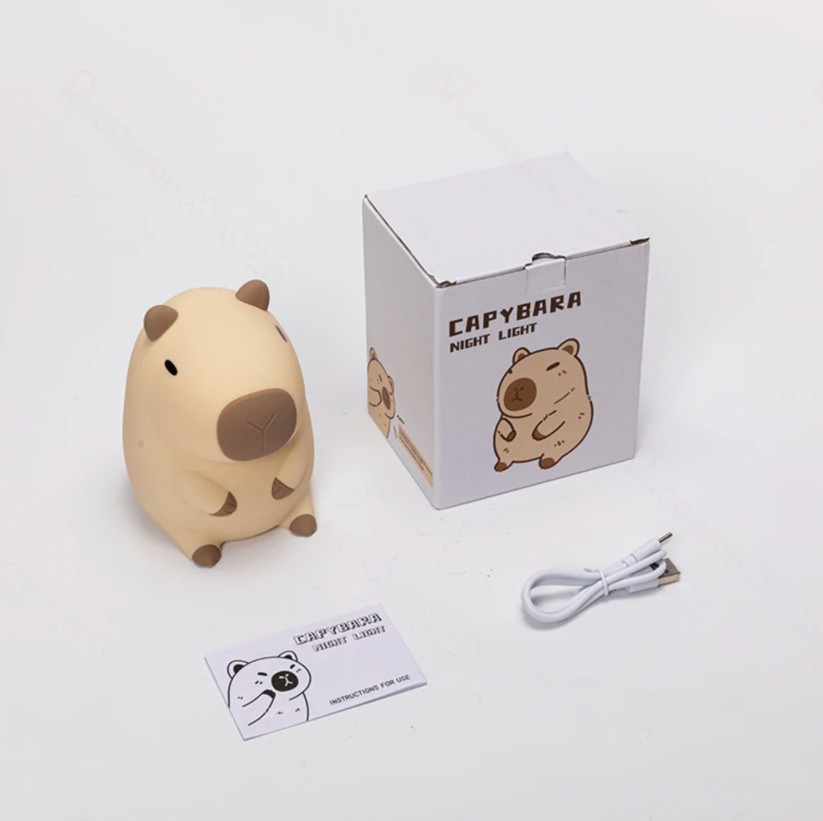 Capybara Squishy Night Light - Perfect Gift 🎁