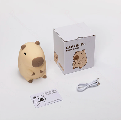 Capybara Squishy Night Light - Perfect Gift 🎁