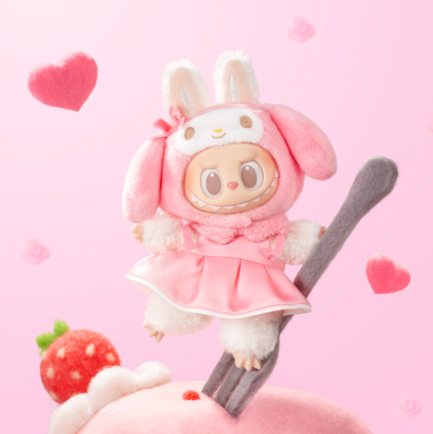 THE MONSTERS × Hello Kitty and Friends Series-Vinyl Plush Pendant Blind Box