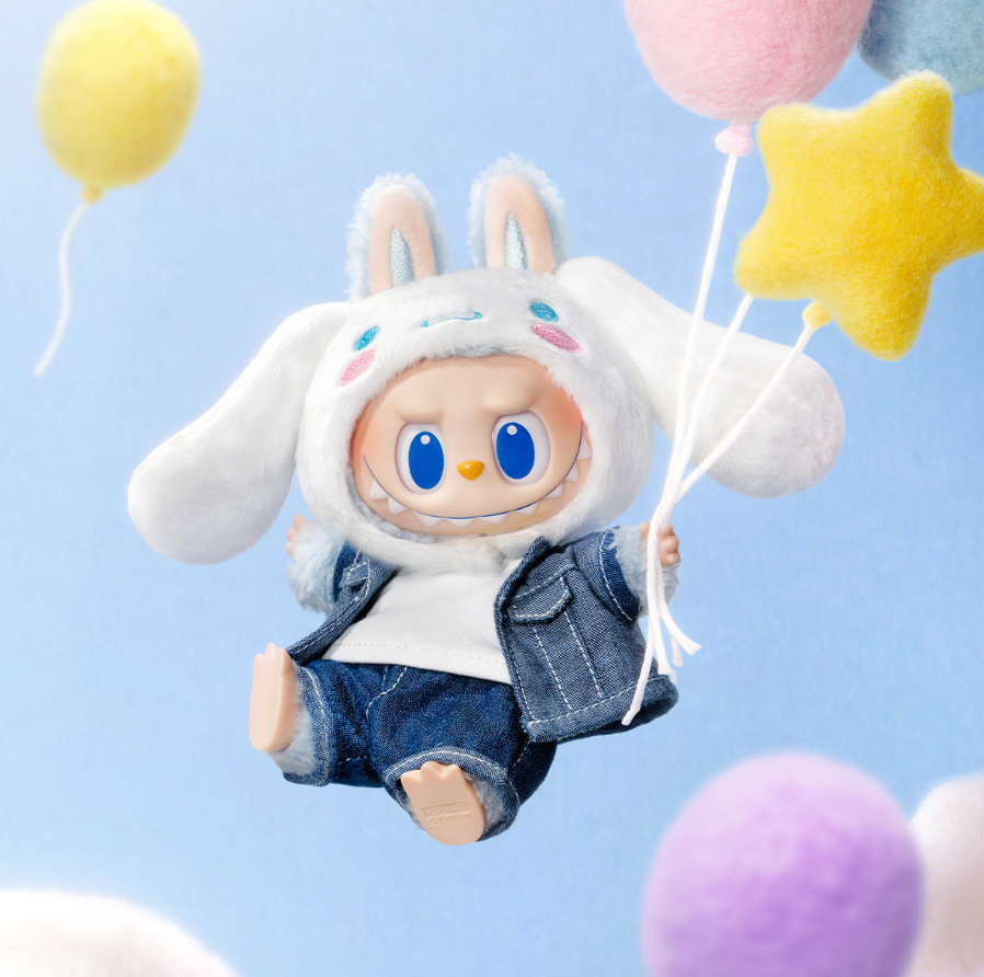 THE MONSTERS × Hello Kitty and Friends Series-Vinyl Plush Pendant Blind Box