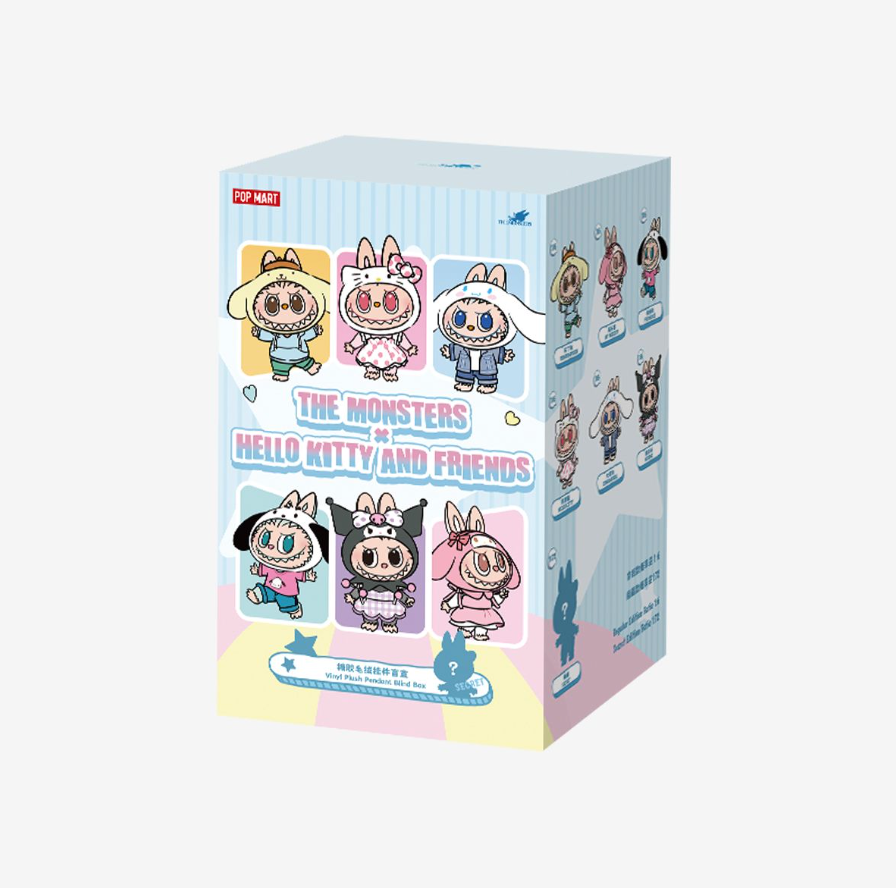 THE MONSTERS × Hello Kitty and Friends Series-Vinyl Plush Pendant Blind Box