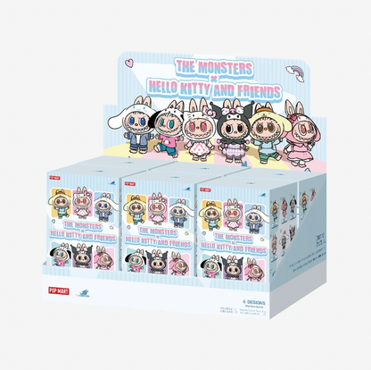 THE MONSTERS × Hello Kitty and Friends Series-Vinyl Plush Pendant Blind Box