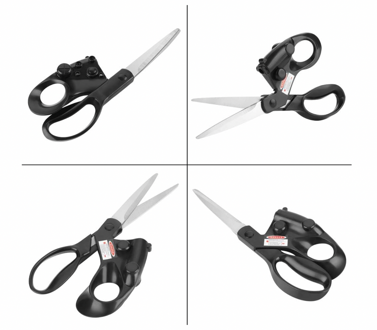 Laser-Guided Fabric Craft Scissors