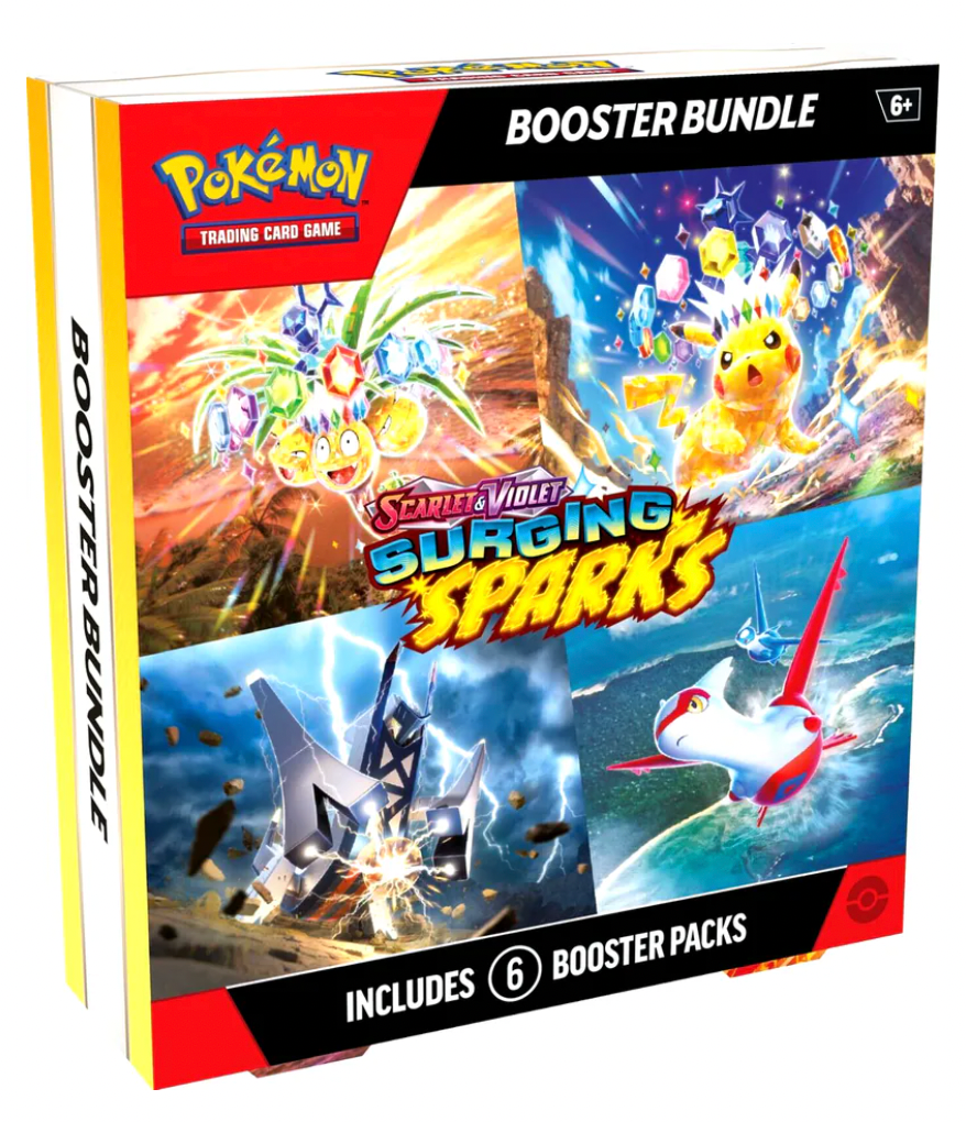 Pokemon Eng Surging Sparks 6 packs booster bundle