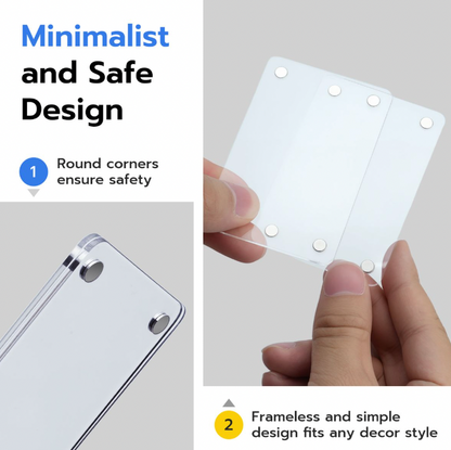 Magnet Photo Display Picture Frames (3 pack)