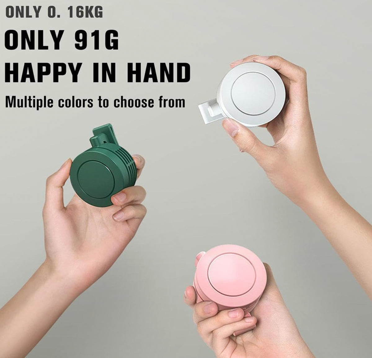 Portable Silent Mini Bladeless Electric Fan
