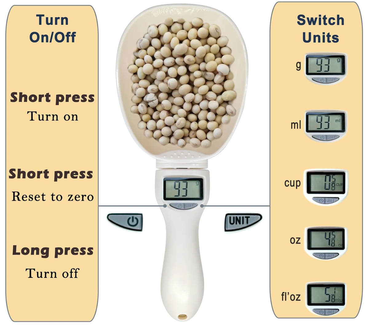 Electronic Measuring Spoon Scale (digital)