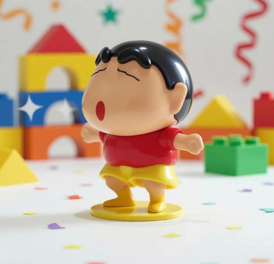 Dancing Shin-chan Action Figure