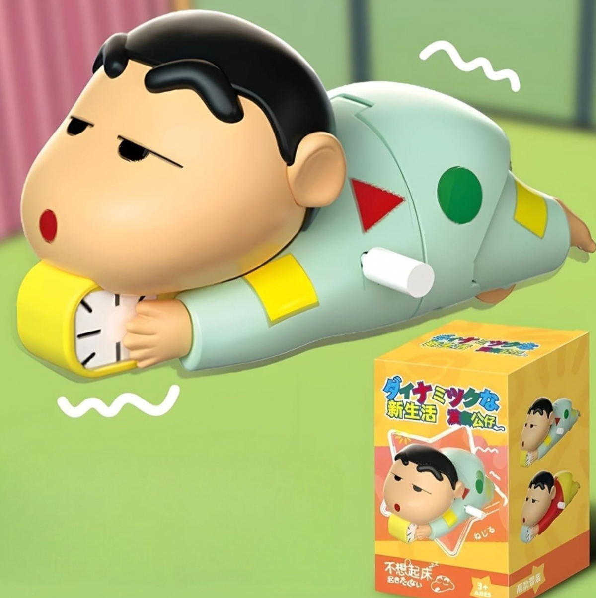 Scrolling Shin-chan Action Figure