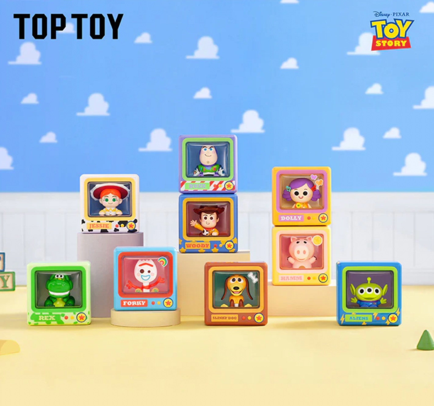 Disney Toy Story Mini TV Series Figures Blind Box