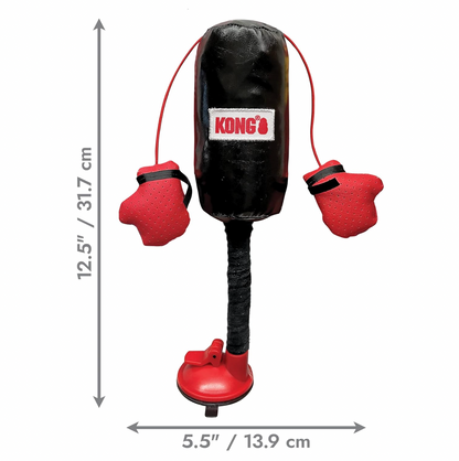 Punching Bag with Boxing Gloves (Pet Toy)