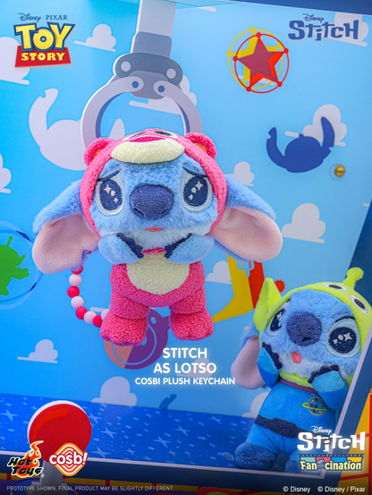 Hot Toys Disney Toy Story Stitch Cosbi Plush Keychain - Blind Box