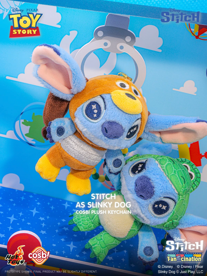 Hot Toys Disney Toy Story Stitch Cosbi Plush Keychain - Blind Box