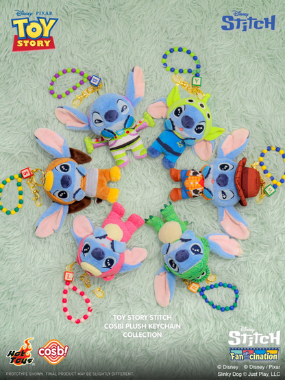 Hot Toys Disney Toy Story Stitch Cosbi Plush Keychain - Blind Box