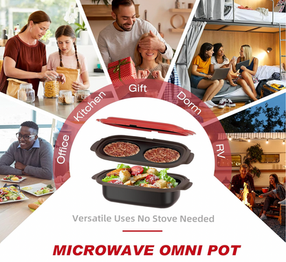 Microwave Cooking Pot & Egg Cooker