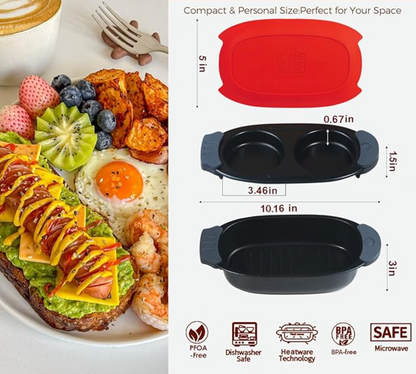 Microwave Cooking Pot & Egg Cooker