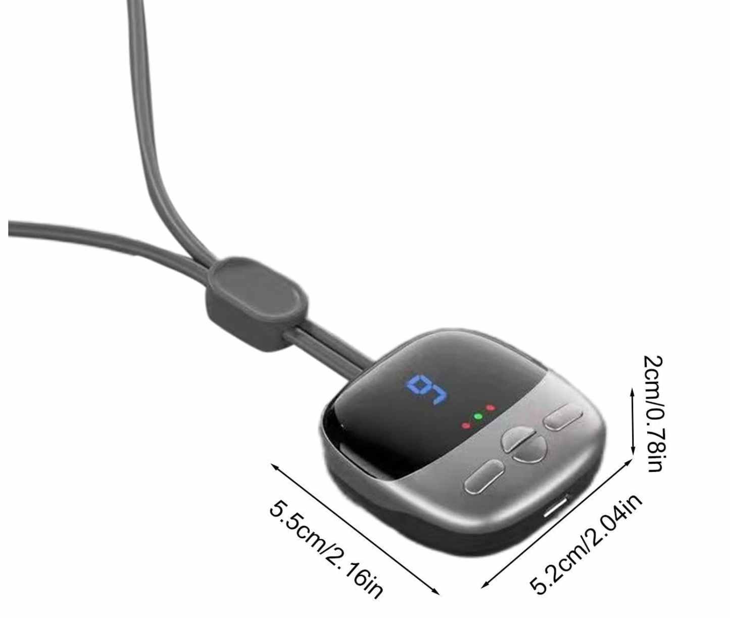 Neck Massager – Cervical Relief Device 3 Mode Electric Relaxer, Portable Muscle Tool