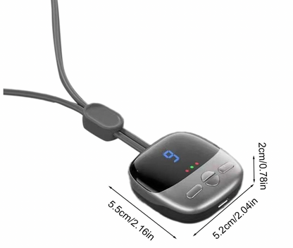 Neck Massager – Cervical Relief Device 3 Mode Electric Relaxer, Portable Muscle Tool