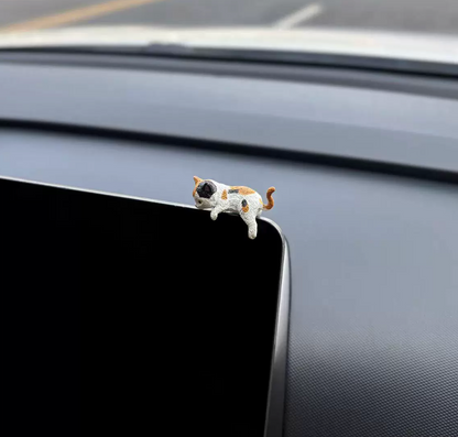 Mini Cute Cat Figure