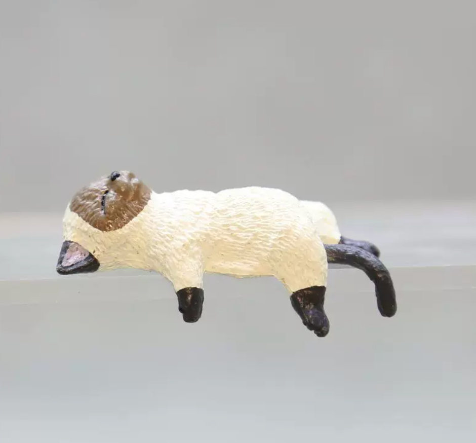 Mini Cute Cat Figure